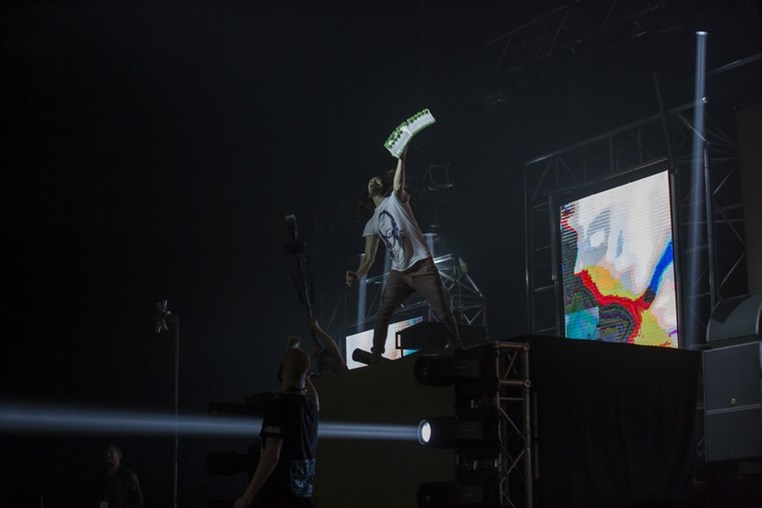 Steve Aoki at Forum De Beyrouth